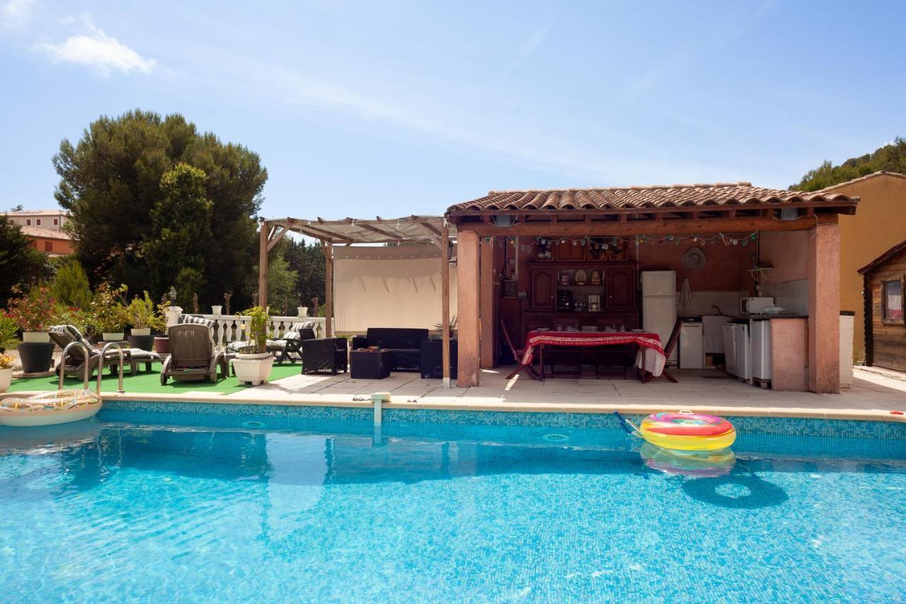 Appartement Avec Piscine Et Cuisine 로크포르라베둘 외부 사진